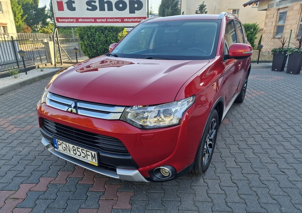 Mitsubishi Outlander cena 61000 przebieg: 149000, rok produkcji 2014 z Gniezno małe 379